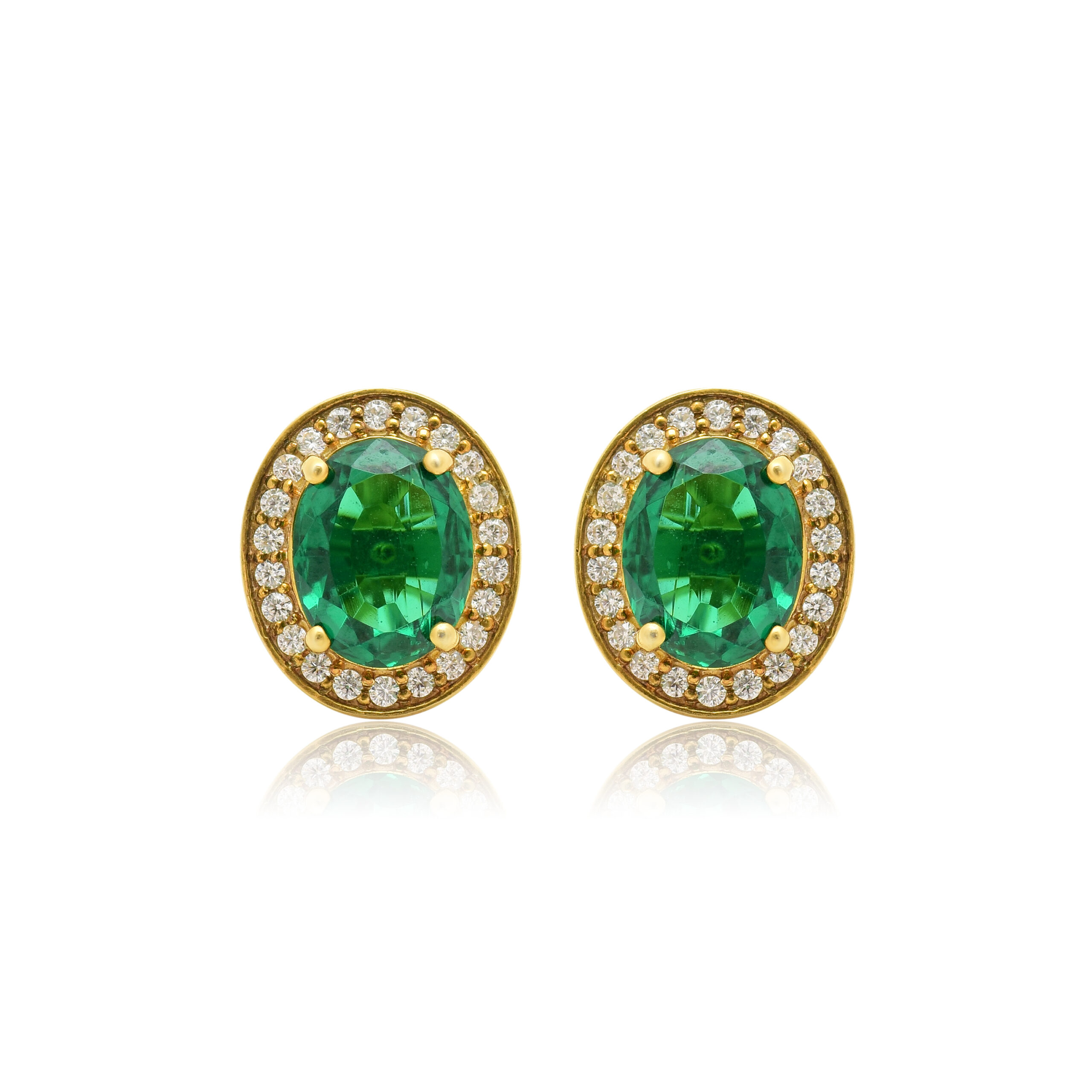 Green Goddess Earrings - Image 2