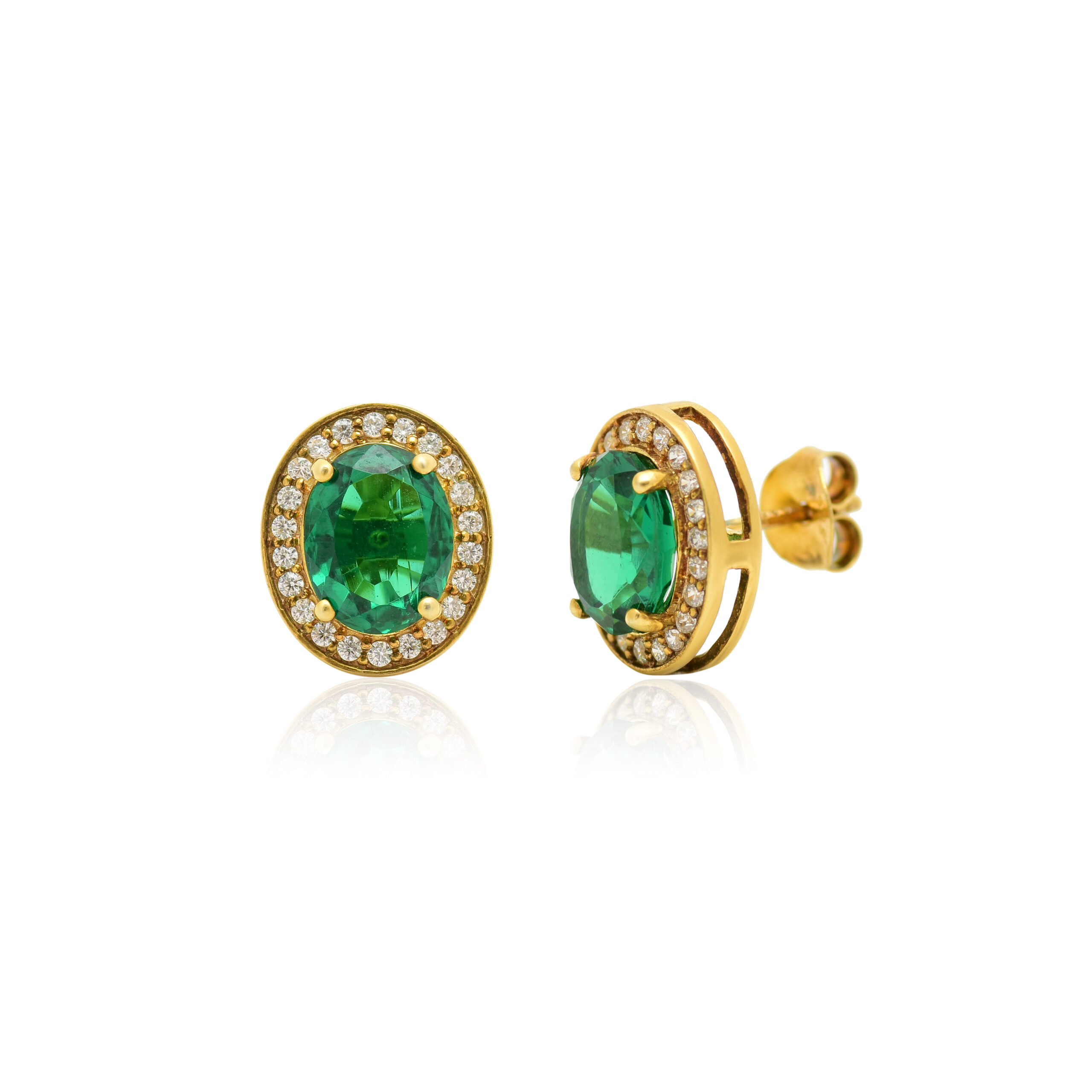 Green Goddess Earrings - Image 3